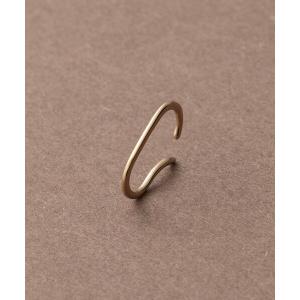 ete bijoux（エテ ビジュー） ピアス 「トーン」 K18RBG フープ ピアス