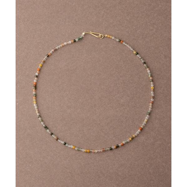 ネックレス 「ムード」 K10YG ファンシークォーツ ネックレス レディース