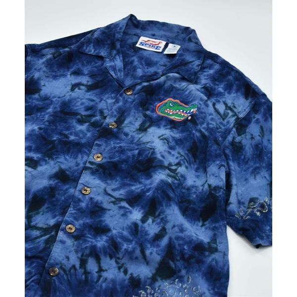 シャツ 「ヴィンテージ古着」SPIKE SPORTS Florida Gatorsワッペン付き ショ...