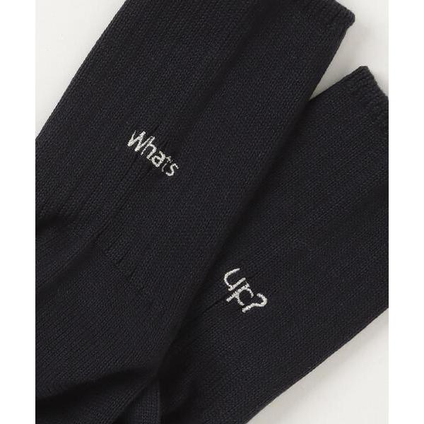靴下 ROSTER SOX/ロスターソックス  What's up? SOCKS メンズ レディース...