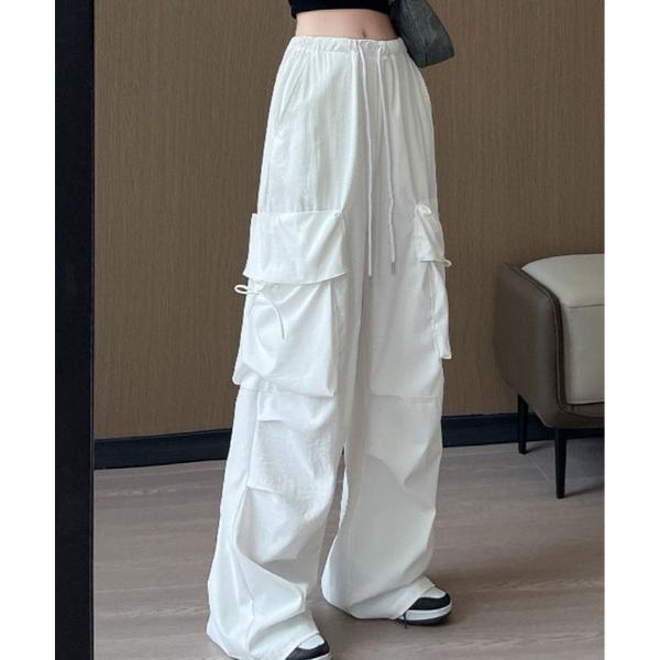 カーゴパンツ ビッグ ポケット ルーズ カーゴ パンツ レディース