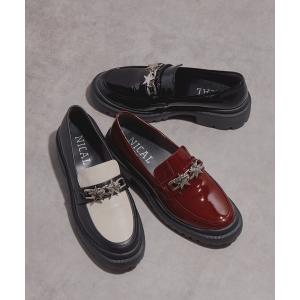 ローファー 「本革」「NICAL」スターモチーフローファー/544315 レディース