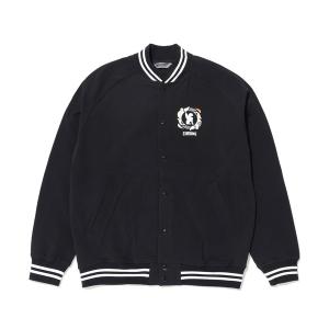 スタジャン CHROME/クローム スタジアムジャケット オーバーサイズ ストレッチ JP254BK メンズ レディース