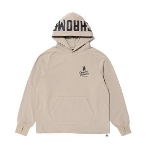 パーカー CHROME/クローム パーカー/プルオーバー オーバーサイズ ルーズシルエット ストレッチ JP251BK メンズ レディース