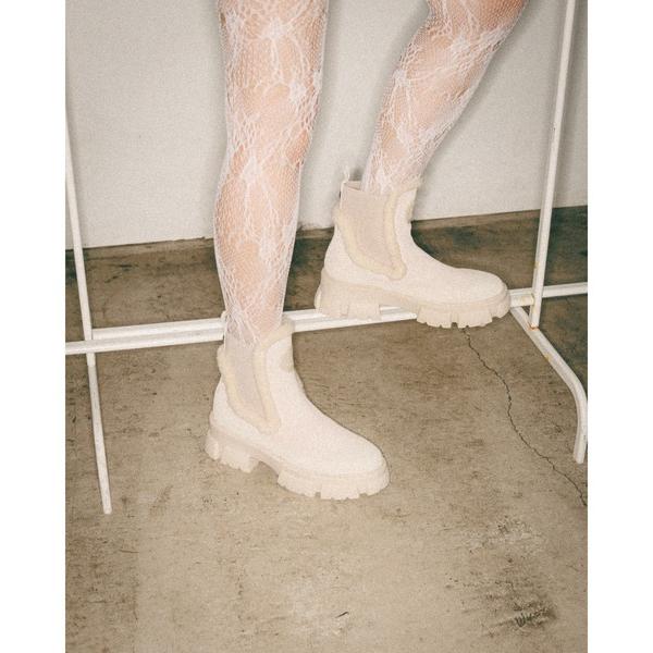 ブーツ スエードチェルシーブーツ/S.MADDEN TOWNSHIP-UA レディース