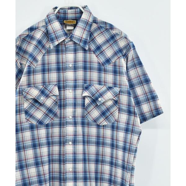 シャツ 「ヴィンテージ古着」HOLT Quality Western Wear ショートスリーブ ウ...