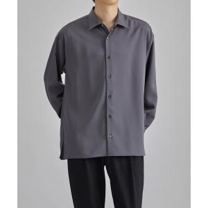 AURALEE ストライプ 長袖シャツ AURALEE: ブルー Suvin High Count Cloth ストライプ シャツ