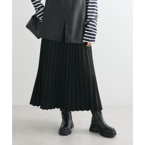 スカート マシュマロスエードプリーツスカートの商品画像