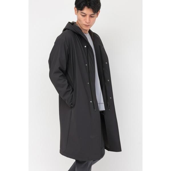 ダウンジャケット ダウン TORNADO MART∴トリコット×フリースオーバーフーディコート メン...