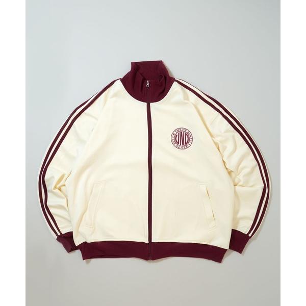 ジャージ embroidery side line track jacket/胸刺繍 サイドライン ...