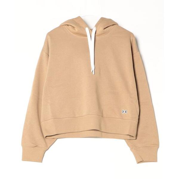 アンダーアーマー  UAライバルフリース クロップ フーディー レディース