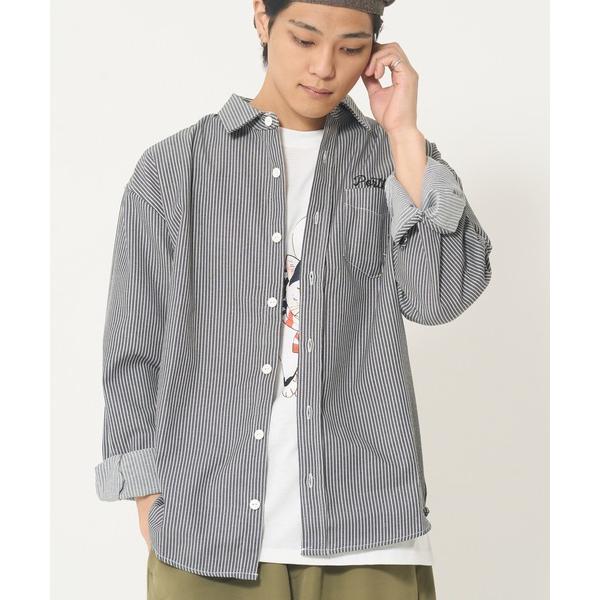 シャツ ヒッコリーシシュウシャツ(M1) メンズ レディース