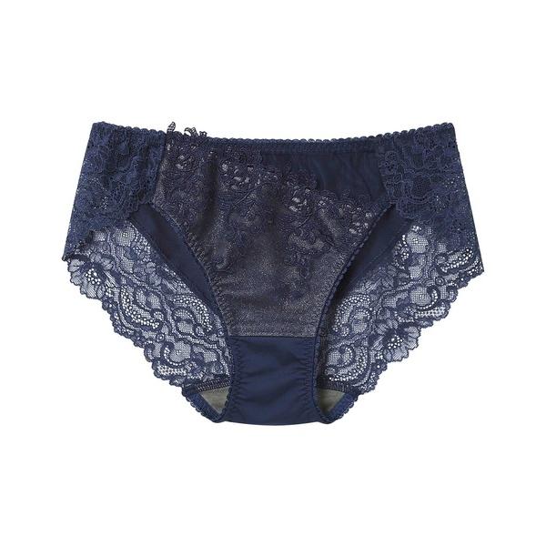 ショーツ ケミカルスカラップ×エンブロイダリーレース　ショーツ