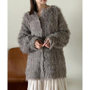 NOTRE emor（ノートルエモア） ニット セーター femme volume cardigan