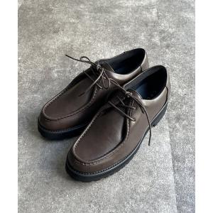 ブーツ シャークハイソールモカシンシューズ メンズ