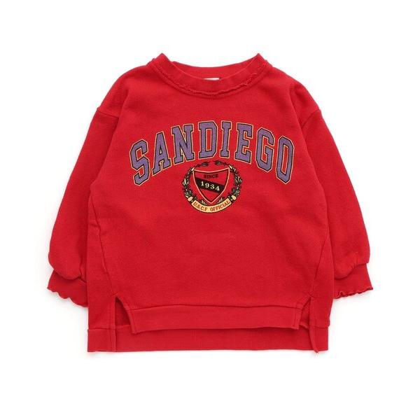 トレーナー カレッジロゴ Girlsトレーナー キッズ 子供服 女の子