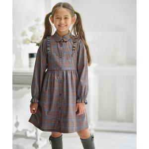 組曲 ワンピース 「150-170cm」グレンチェック キッズ 子供服