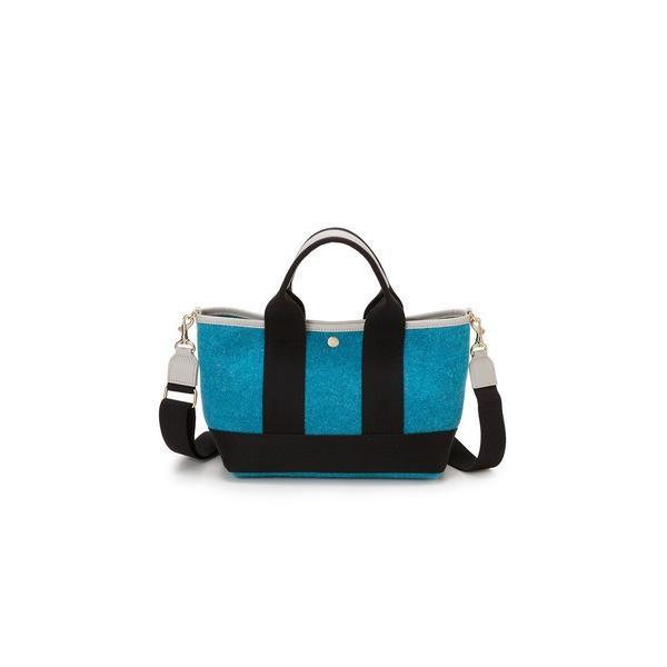 トートバッグ 「Breath TOPKAPI」イタリアンフェルト ショルダー付 ミニ トートバッグ ...