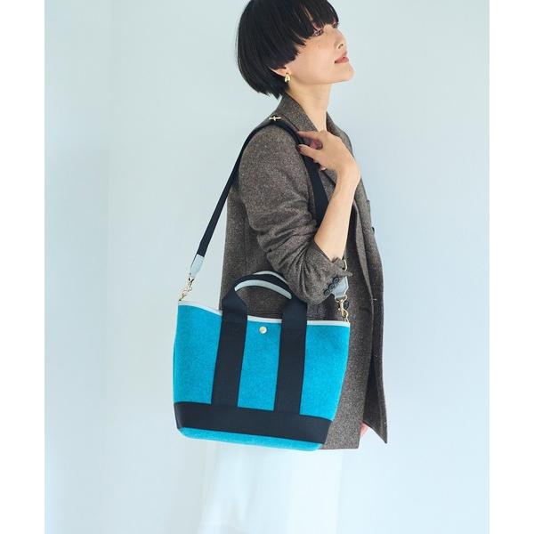 トートバッグ 「Breath TOPKAPI」イタリアンフェルト ショルダー付 B5 トートバッグ ...