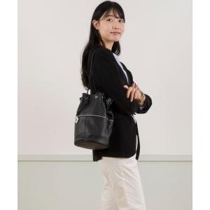 ショルダーバッグ バッグ 「MARCO MASI/マルコ・マージ」巾着　ショルダーバッグ　バケツバッグ　本革 レディース