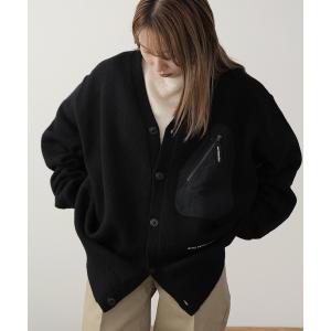 カーディガン and wander/アンドワンダー Shetland Wool Cardigan カーディガン メンズ レディース