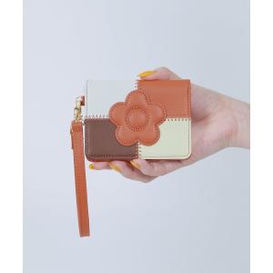 【希少品】MARY QUANT パッチワーク ウォレット 二つ折り財布 未使用品 MARY QUANT（マリークヮント） マリークワント パッチワーク