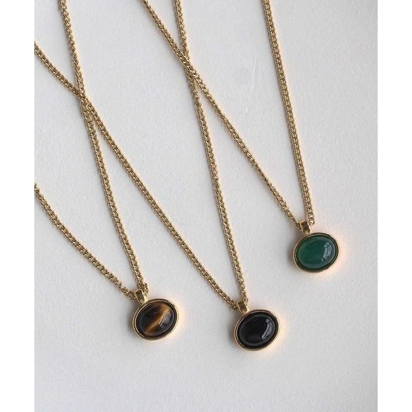 ネックレス 金属アレルギー対応 天然石ペンダントステンレスネックレス レディース