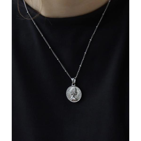 ネックレス 金属アレルギー対応 コインステンレスネックレス レディース メンズ