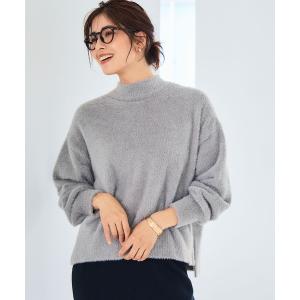 ニット セーター 「洗えるニット」マシュマロフェザーハイネックニット「CF/クロスファンクション」 レディース