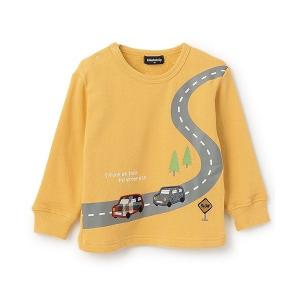 トレーナー  「人気商品再入荷」「直営店で取り扱い無し」車アップリケ＆道トレーナー キッズ 子供服 男の子