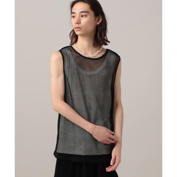 タンクトップ 「TASTE by Knit」Mesh tank top メンズ レディース