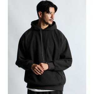 パーカー セットアップ ダブルフェイス リラックス ウーリーパーカー メンズ