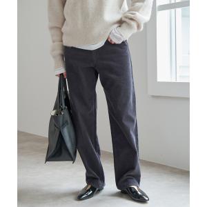 パンツ チノパン ガーメントダイコーデュロイパンツ レディース