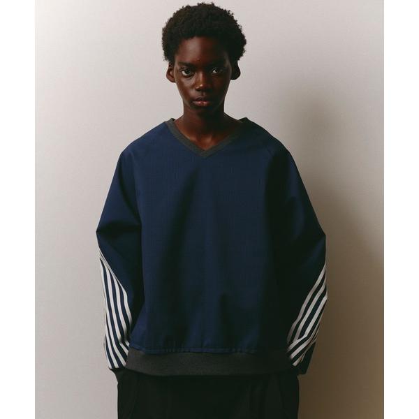 トレーナー スウェット CHECK BONDING LINE PULLOVER メンズ レディース