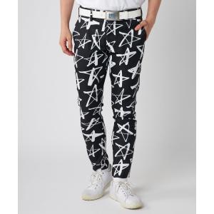 パンツ 「Loudmouth/ラウドマウス」柄テーパードロングパンツ　テーパードシルエット　ゴルフ メンズ
