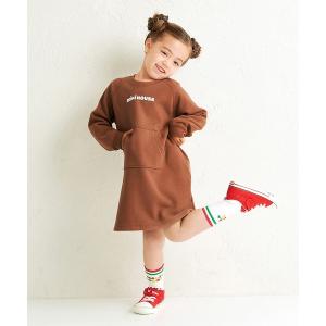 MIKI HOUSE（ミキハウス） ワンピース シルエットベアストライプ