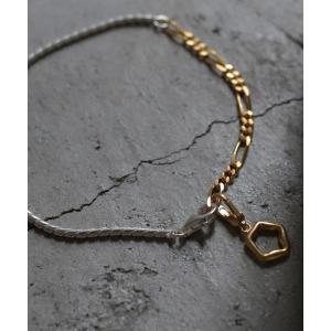 SILVER925 18KGPシェードコンビブレスレットの買取情報