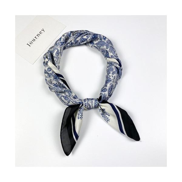 スカーフ バンダナ リングSET♪ペイズリースカーフ レディース メンズ