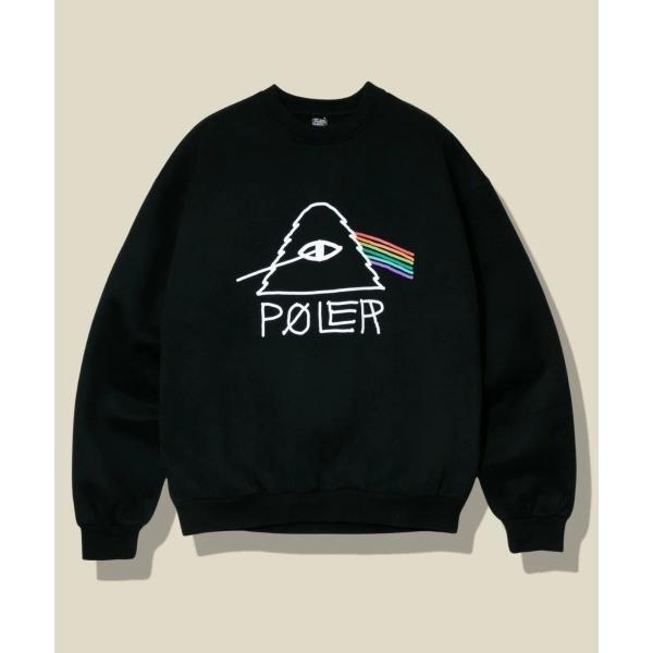 トレーナー スウェット POLeR/ポーラー　PSYCHEDELIC CREW メンズ レディース