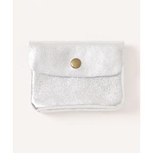 財布 「MAISON FANLI/メゾン ファンリ」メタリックレザー スモールウォレット /#PORTE MANNAIE PETIT レディース