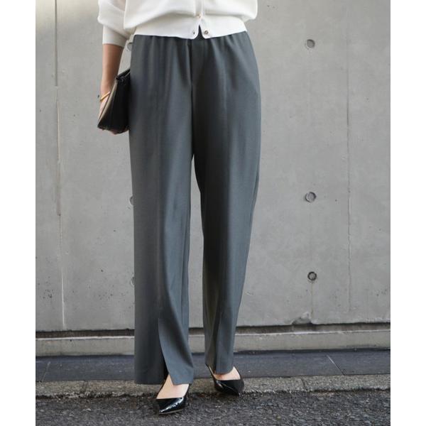 スラックス パンツ 「美脚」2WAYストレッチセンターベンツパンツ/オフィスカジュアル「WEB限定/...