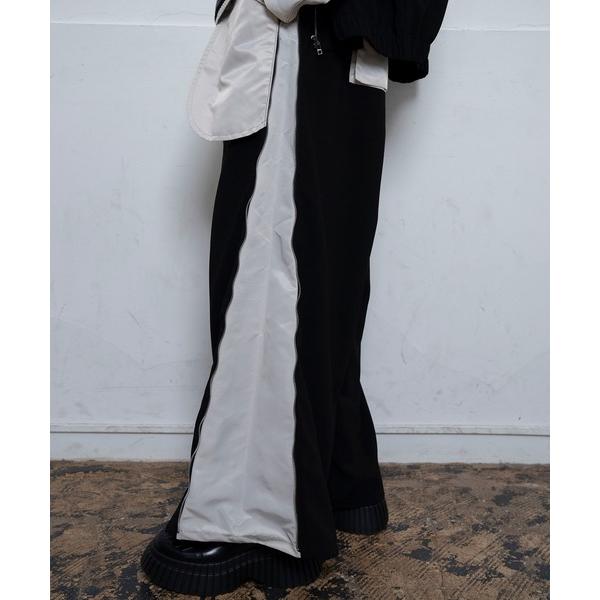 パンツ 「Nora Lily」Bi-Color Wide Pants(UNISEX) メンズ レディ...