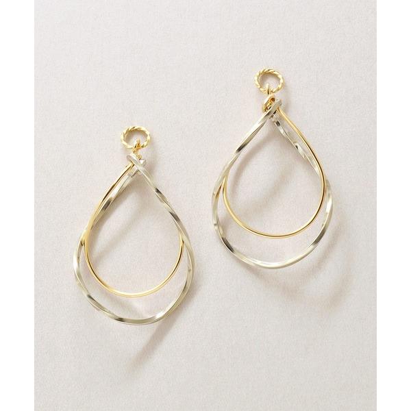 ピアス 「 Palette」GF　コンビメタルシズクチャーム レディース