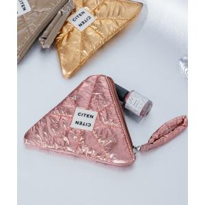 コスメキット ギフト osaji 「別注」「OSAJI×CITEN」フラットポーチセット（ポーチ・ネイルカラー）ピンク レディース メンズ