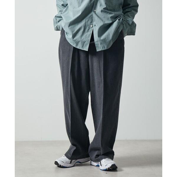 ジーンズ 限定展開 セミワイドシルエット イージー デニムスラックス メンズ