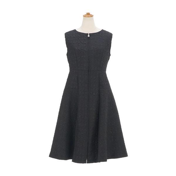 ワンピース エンボス フロントパール スライダー ワンピース Prima Scherrer