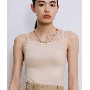 OUR WACOAL キャミソール 「ADAM ET ROPE'コラボ」 コットン混カップ