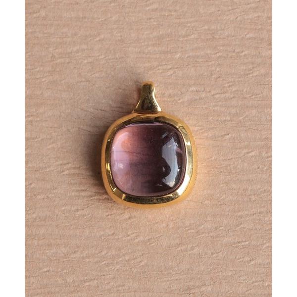 チャーム flavor アメシスト　クッションカボション　チャーム　silver925 レディース