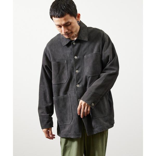 カバーオール SLOW スロウ / sheep leather coverall シープスキンカバー...