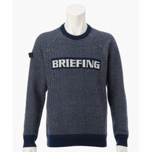 ブリーフィング ゴルフウェア 長袖シャツ 秋 冬 MS BACK LOGO